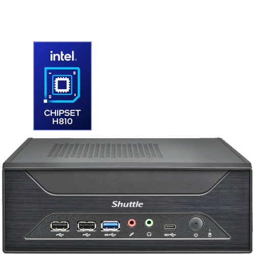 Shuttle XH810 Mini PC with Advanced Connectivity