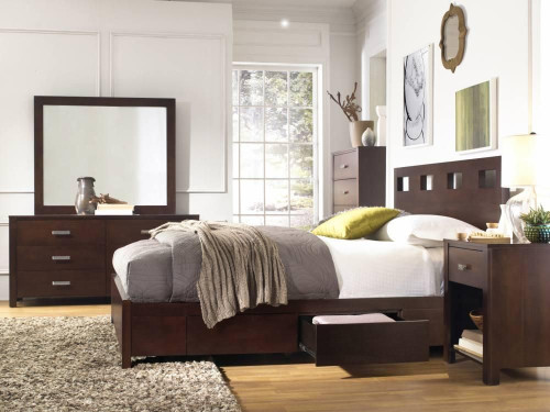 Trevis Queen Storage Bed