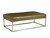 16734 Leather Cocktail Ottoman