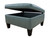 18901 Leather Storage Ottoman