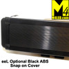 Black ABS Light Cover for M4 eeL40 Light Bars 6.75"