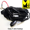 20% Off Harness-1x1B Wire Harness with Relay and Switch for Larger Light