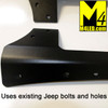 Jeep Wrangler JK Upper Windshield Light Mounts - 52"