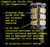 1156-24-5050-WW (1141) Warm White 5050 SMD LED Light Bulb Round Base