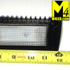 Angled Aluminum Body Surface Mount Flood Light 13" Black