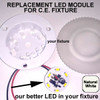 RETROFIT-6-5630-WIRE-NW Replacement for C.E. LED Fixture Natural White