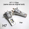 HEADLIGHTS-H7-V10 One to One Size by ULight
