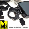 UTV Side View Mirrors with Off Road Flood Lights