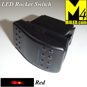 Dash Mount Rocker Switch with LED light for Off Road Lights and Light Bars