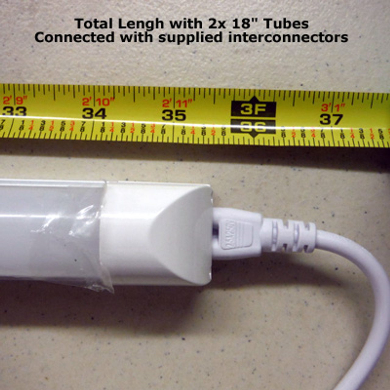 T8-STANDALONE-NW Natural White Self Contained 18" T8 LED Tube Light 12v 4500k