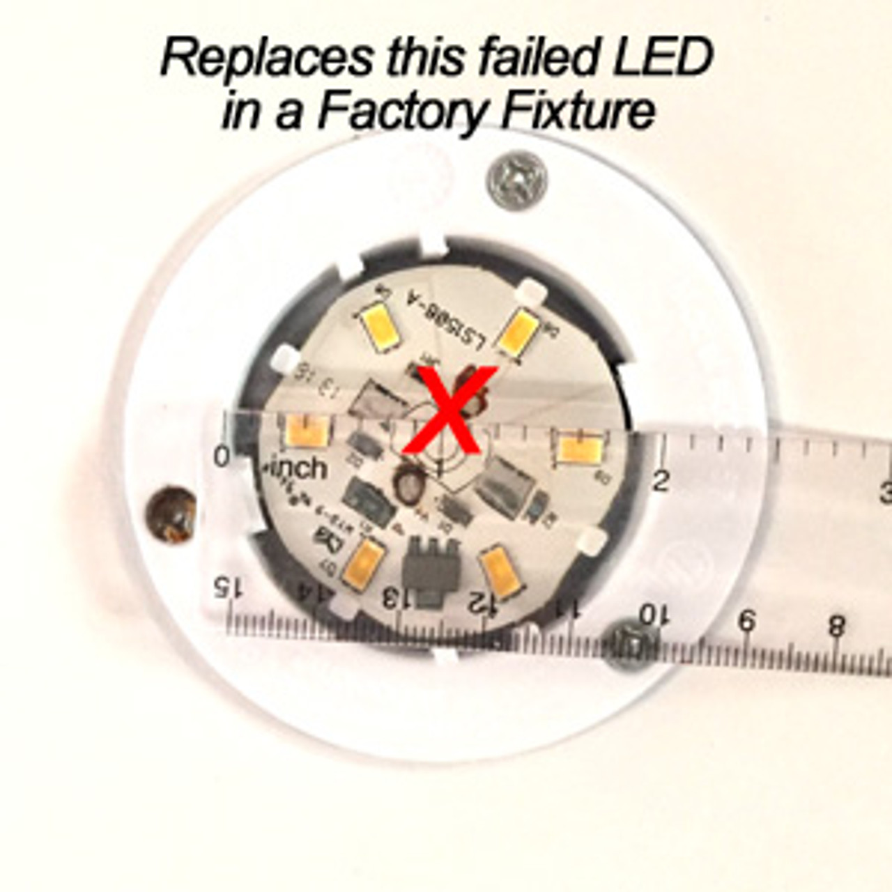 RETROFIT-10-5630-WIRE-WW Replacement for C.E. 58/57 LED Fixture Warm White
