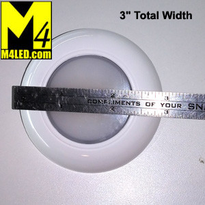 LED Dome Light Fixture with Touch Switch