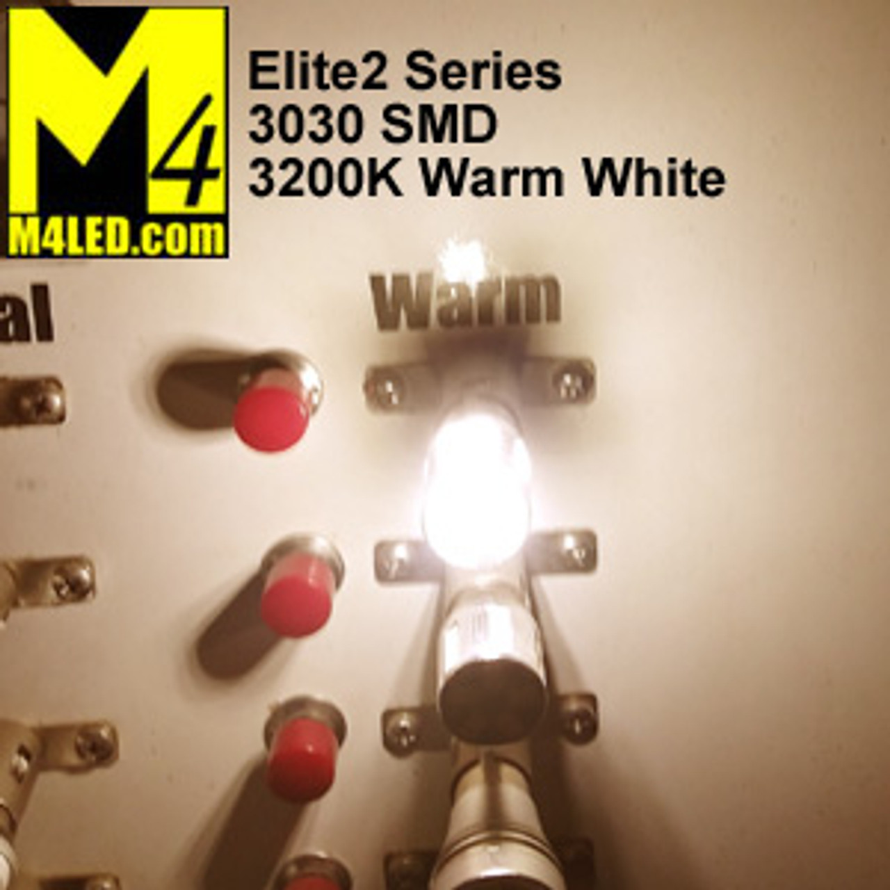 1142-33-3030-WW Warm White Elite2 (1142/1076) BA15d Base