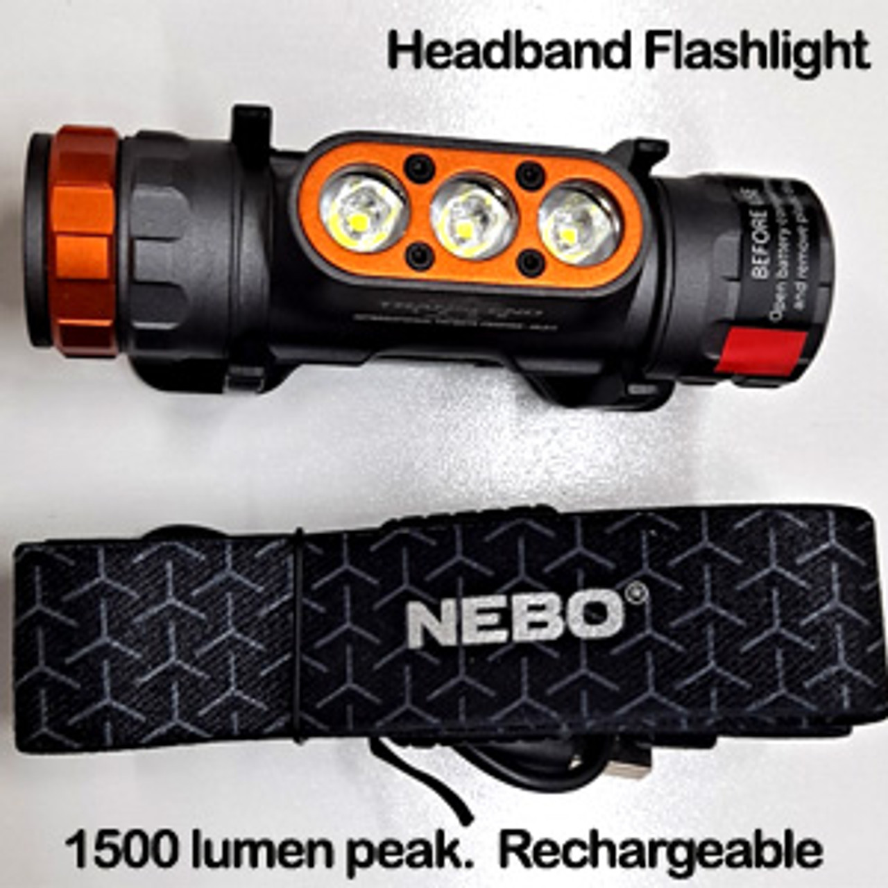 head strap flashlight