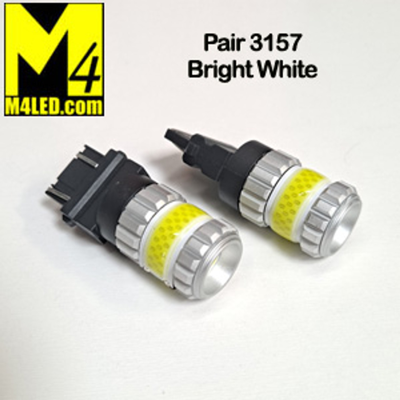 3157-G12-WHITE PAIR 3157 White Tail Light Replacement, Running, Turn (Hi/Low)