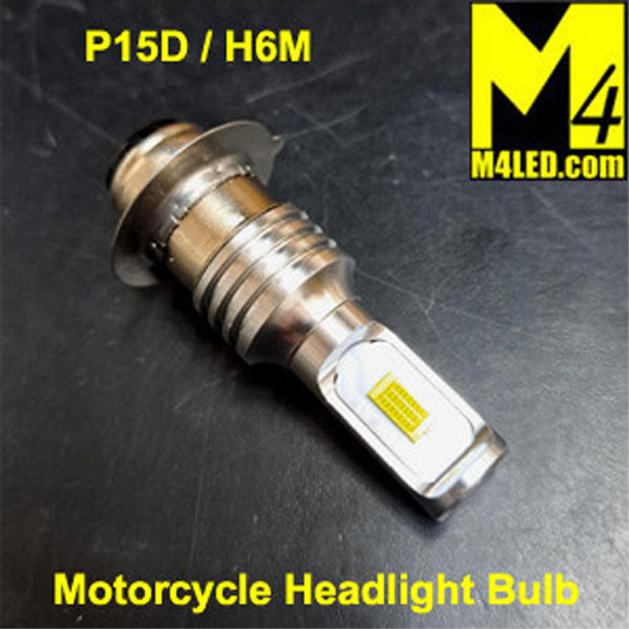 H6M P15D LED Motorcycle Headlight (Single)