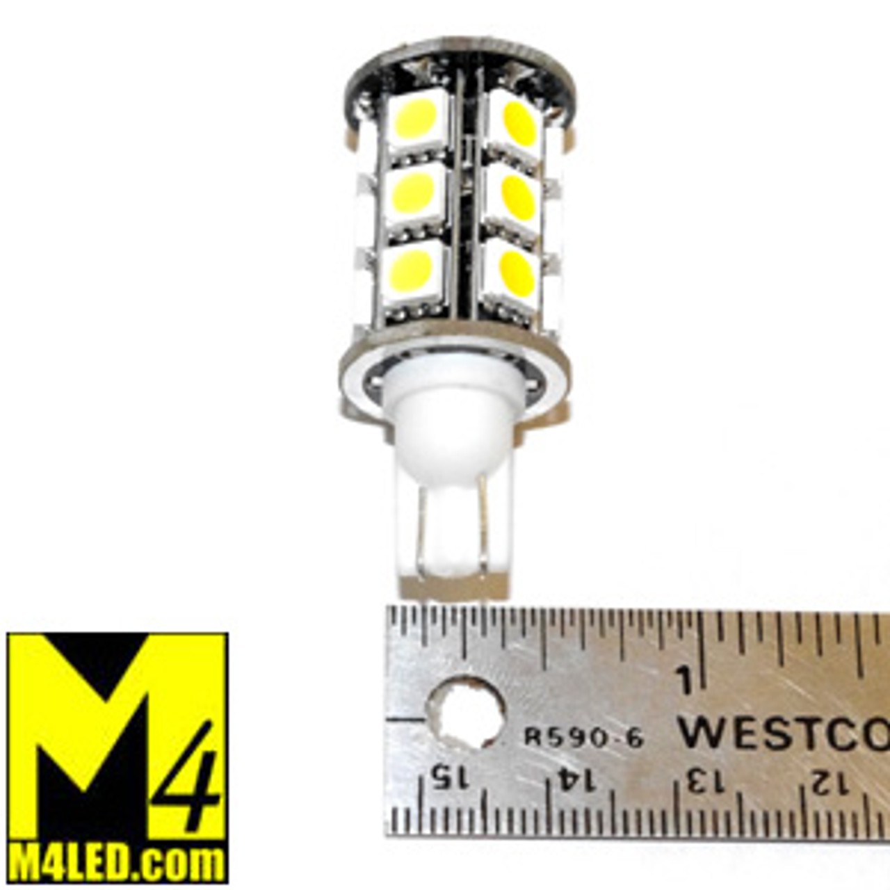 921-24-5050-CW Cool White 5050 SMD Light Bulb with Wedge Base