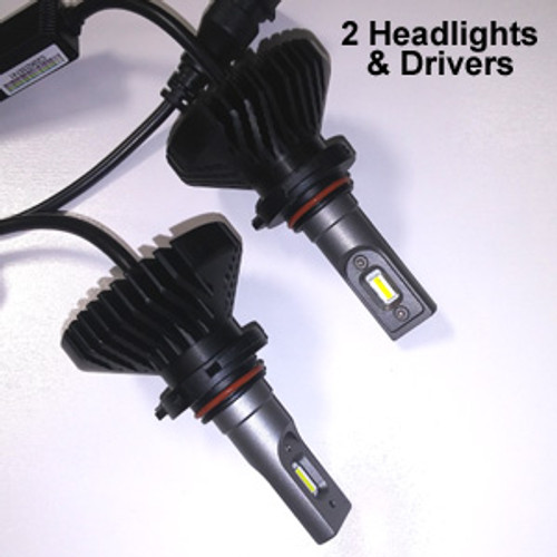 HEADLIGHTS-9005-V6s Headlight Kit with 9005 (HB3) Bases