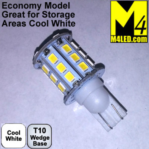 921-30-2835-CW Cool White Economy 2835 SMD Light Bulb with Wedge Base