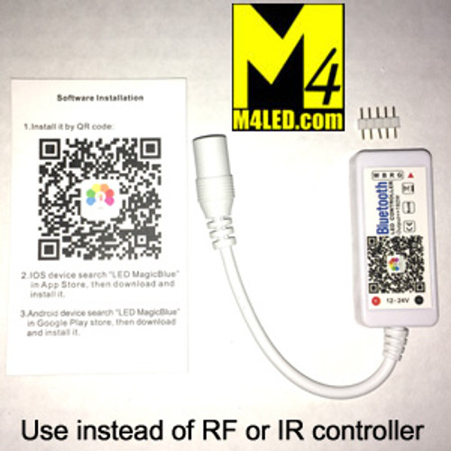 OPTIONAL Bluetooth for RGB and RGB+W Strips