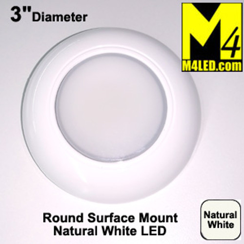 Round SAN9112 3" Round Dome / Area Light Fixture