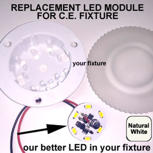 RETROFIT-6-5630-WIRE-NW Replacement for C.E. LED Fixture Natural White