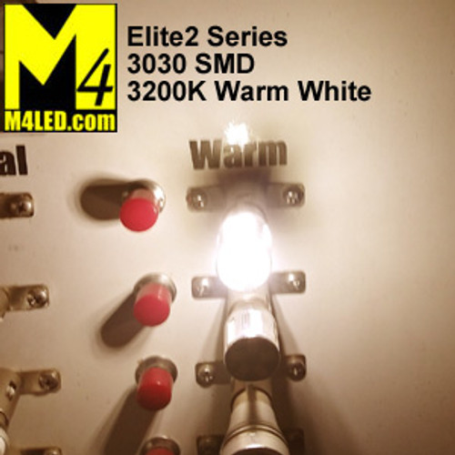 921-9-3030-WW Warm White Elite2 (912/921) Wedge Base