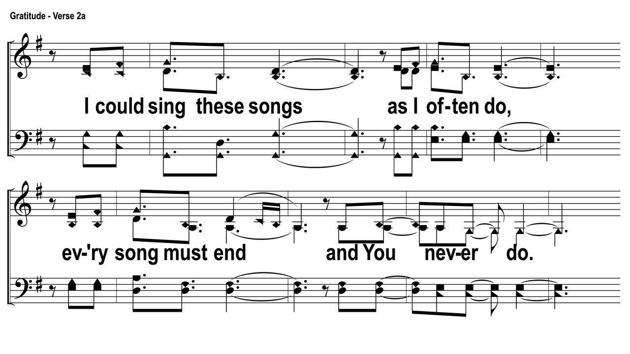 Gratitude Zoe Version Song Slides Fearless4you