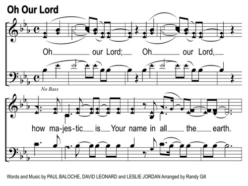 Oh Our Lord Song Slides