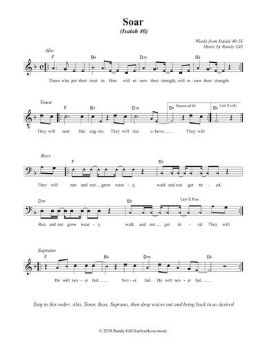 Soar Sheet Music