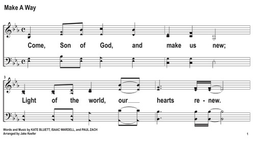 Make A Way Song Slides