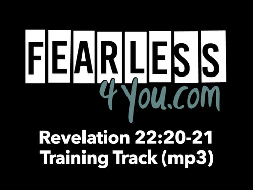 Revelation 22 20-21 Learning Track