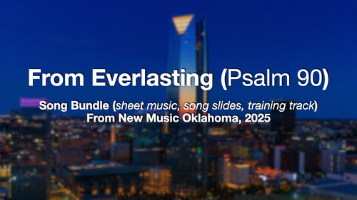 From Everlasting (Psalm 90) SONG BUNDLE