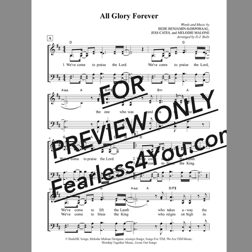 All Glory Forever Sheet Music