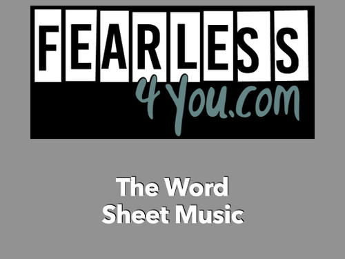 The Word Sheet Music