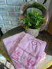 Decorative Pink Towel Set of 2 - Baby Towel