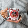 Mickey & Minnie Valentine's Day Mug Ceramic 15oz.