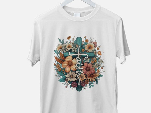 Faith Cross - T Shirt