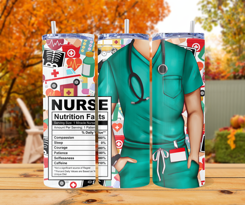 Nurse v2 - Tumbler Stainless Steel 20oz.
