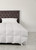 MUSCOVY Scandinavian DUCK Down Comforter / MEDIUM / ALL-SEASON / KING / 108" x 98" / Aloe Vera shell, noise reducing Aloe Vera finish