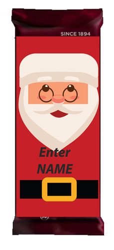 Mrs Claus Hershey Milk Chocolate bar Mrs Claus Hershey Milk Chocolate bar