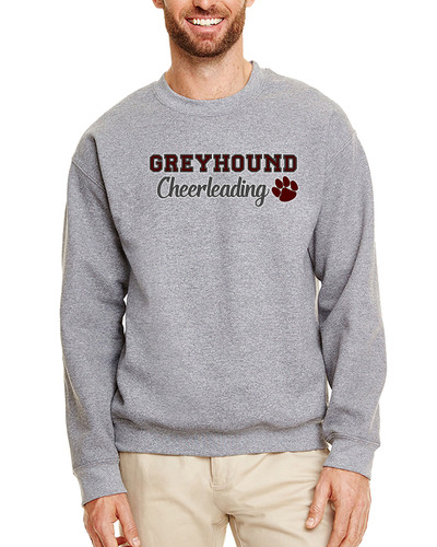 Greyhound Cheerleading Gildan Adult Heavy Blend™ 50/50 Fleece Crew Greyhound Cheerleading Gildan Adult Heavy Blend™ 50/50 Fleece Crew