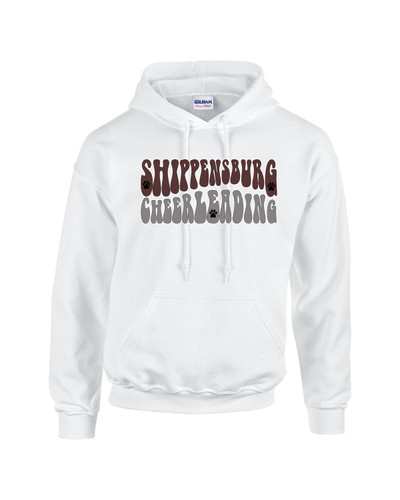 Retro Cheer Adult Heavy Blend™ 50/50 Hooded Sweatshirt Retro Cheer Adult Heavy Blend™ 50/50 Hooded Sweatshirt