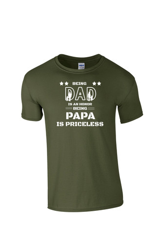 PAPA IS PRICELESS  Tee Shirt