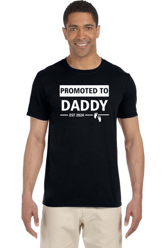 Promoted To Dad Tee Shirt Promoted To Dad Tee Shirt