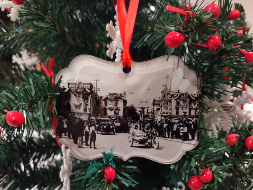 "1914 Old Home Week Automobile Parade Ornament" "1914 Old Home Week Automobile Parade Ornament"