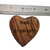 Bethlehem Olive Wood Hearts  Hand Carved Custom 2" Bethlehem Olive Wood Hearts  Hand Carved Custom 2"