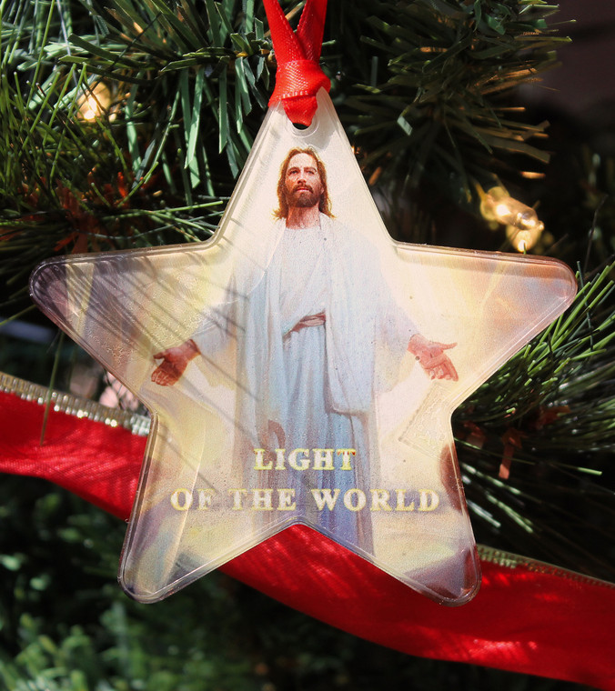 Light of The World Christmas Ornament