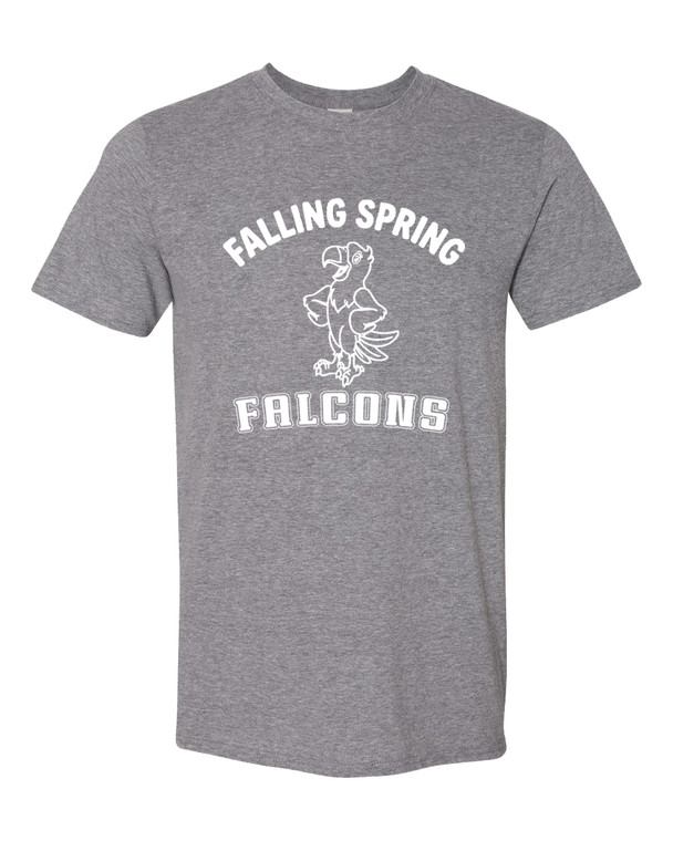 Falling Spring Falcon SS Youth Tee Graphite Heather