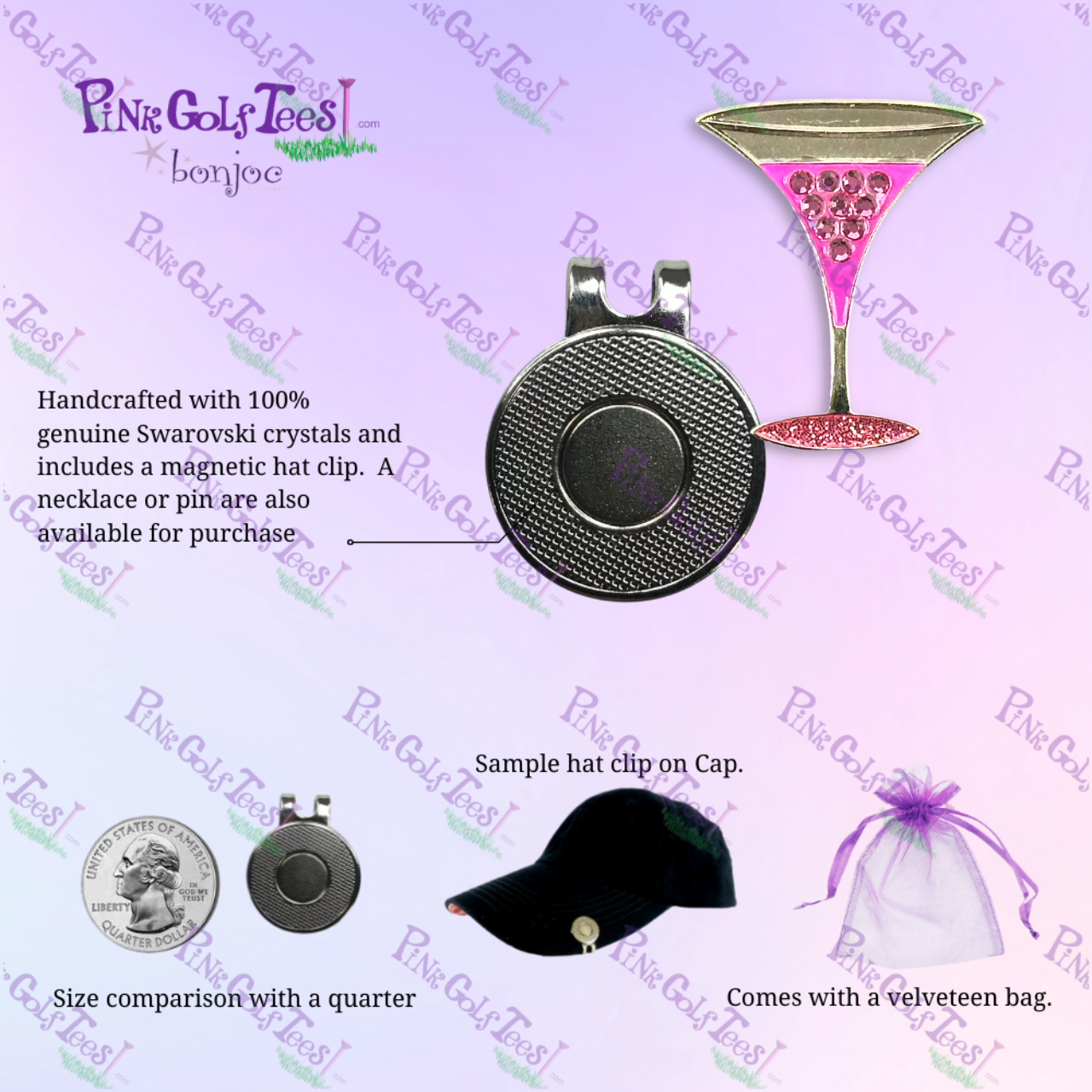 Bonjoc Cosmopolitan Ball Marker - Thumbnail 2